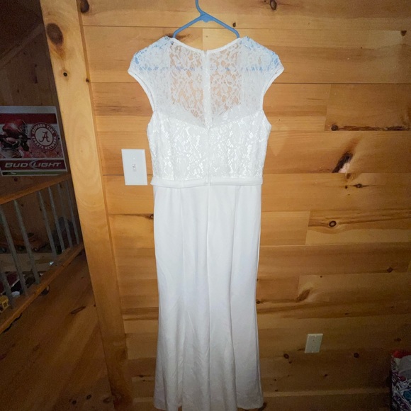 NWT. Ever-Pretty Cap Sleeve Sweetheart Mermaid Wedding Dress. Size 12 - Picture 11 of 12